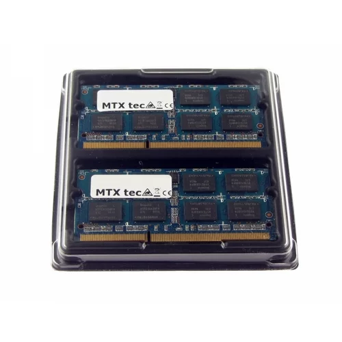 MTXtec 16GB komplet 2x 8GB DDR3 1866MHz SODIMM DDR3 PC3-14900, 204 PIN, 1,35V DDR3L RAM pomnilnik za prenosnik, (20479074)