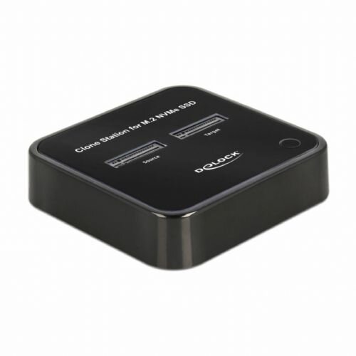 Delock M.2 Docking Station for 2 x M.2 NVMe PCIe SSD with Clone function Cene