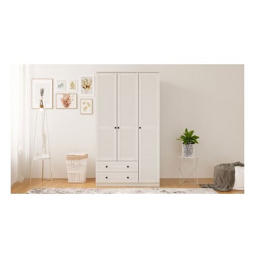 Hanah home Ormar Rb-062, 105x184x52 cm, Bijeli Cijene