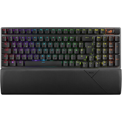 Asus ROG Strix Scope II 96 Wireless keyboard Gaming USB + RF Wireless + Bluetooth QWERTZ German Black Cijene
