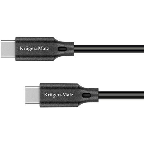  KRUGER&amp;amp;MATZ USB-C na USB-C kabl za brzo punjenje i prenos podataka, 100W, dužina 1 m, model KM1260 Slike