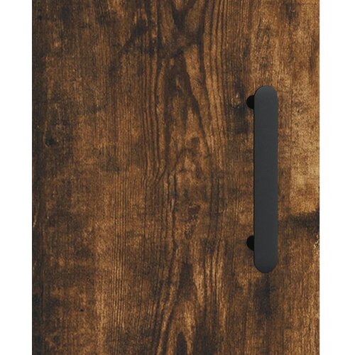  Komoda boja dimljenog hrasta 100 x 36 x 60 cm konstruirano drvo Slike