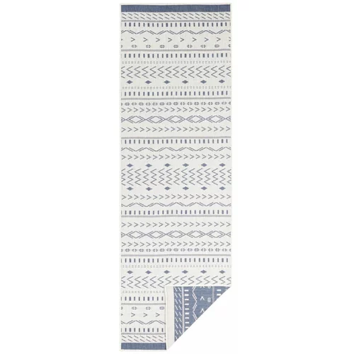 NORTHRUGS Plavo-krem vanjski tepih Cuba, 80 x 250 cm