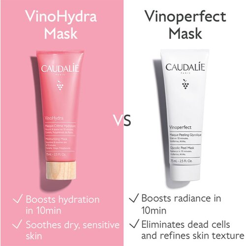 Caudalie VinoHydra Moisturizing Mask hidratantna maska s hranjivim učinkom 75 ml Slike