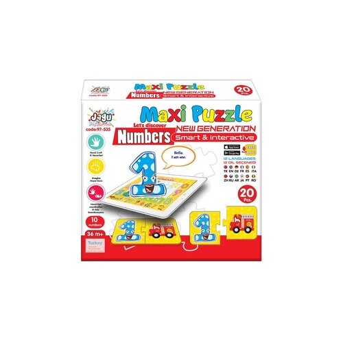  Jagu puzzle Maxi brojevi 2 Jagu 10 delova Slike