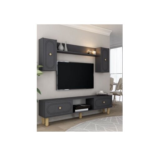 Hanah home tv polica polen bohem anthracite Cene