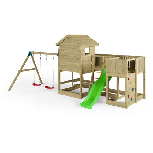 Fungoo Set LONGSTEPPER - drveno vrtno igrali&amp;scaron;te Slike