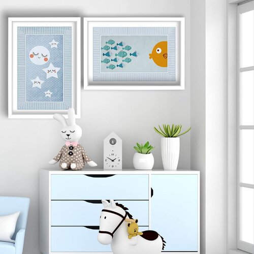 Wallity slika 2P3853KCT-008, 2 dela, 53 x 78 cm Slike