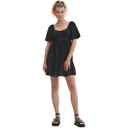 Cropp ženska crna mini haljina - Crna  5625S-99X Cijene