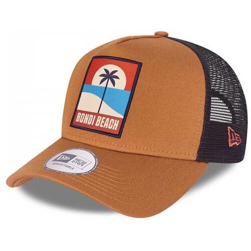 New Era Kape s &amp;scaron;iltom Ne summer trucker Kostanjeva Slike