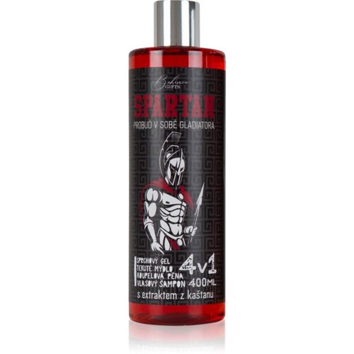 Bohemia Gifts & Cosmetics Spartan gel za umivanje 4 v 1 za moške 400 ml Cene