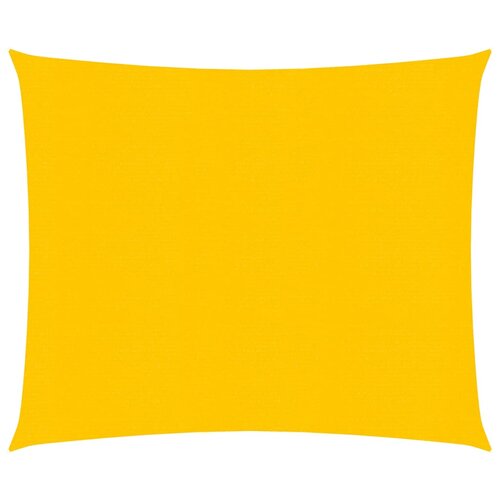 vidaXL Senčno jadro 160 g/m² rumeno 2,5x2,5 m HDPE Cene