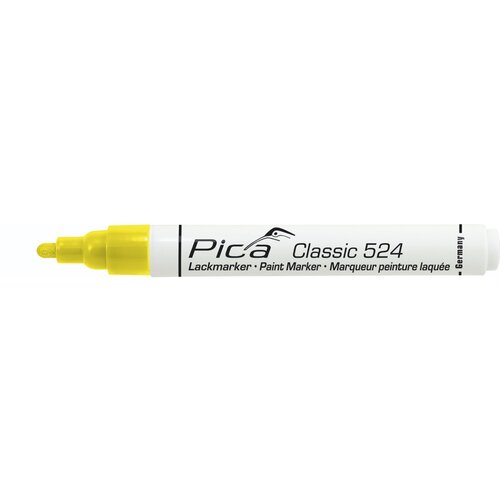 Pica - Marker Lack-/Industriemarker 2-4mm Rundspitze, gelb Cijene