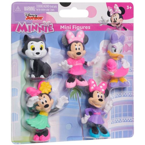 Mickey &amp;amp; Minnie Set 5 figurica Disney Junior Minnie Mouse, oko 5 cm Slike