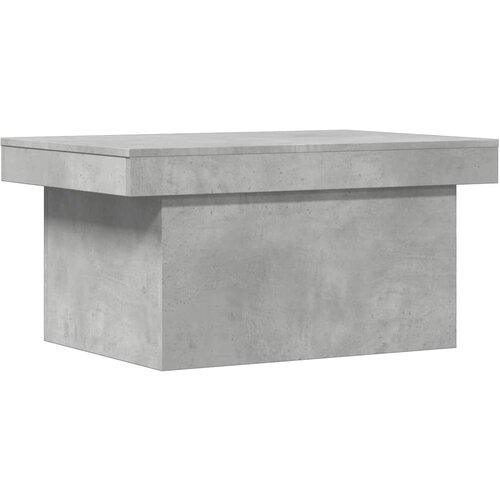 Maison Chic Klubska mizica - kavna mizica - Nizka mizica betonsko siva 100x55x40 cm inženirski les, (21755079) Cene