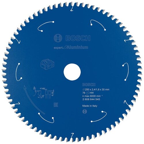 Bosch expert for aluminium list kružne testere za akumulatorske testere 250x2.4/1.8x30 T78 2608644545, 250x2.4/1.8x30 T78 Cene