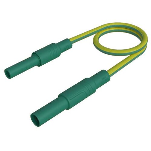 SKS Hirschmann MAL S GG-B 100/2\,5 ge/gn varnostni merilni kabel 4 mm varnostni vtič 4 mm varnostna vtičnica 100 cm rumeno-zelena 1 kos, (20462536) Cene