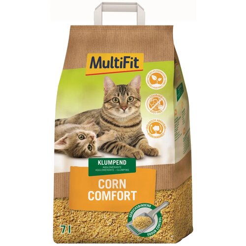 MultiFit pesek za mačke Corn Comfort, 7 l Cene