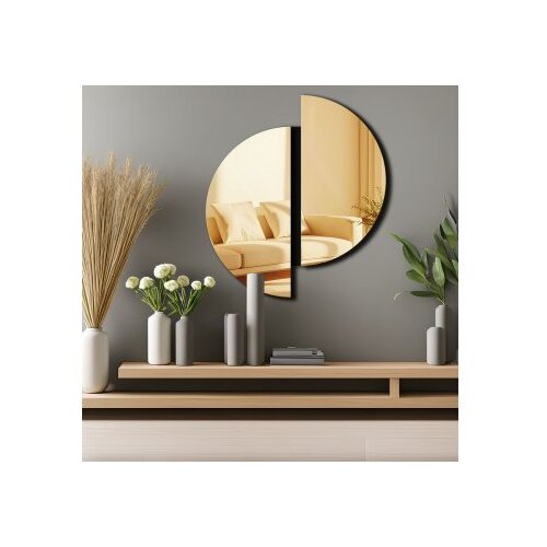 WALLXPERT dekorativno ogledalo Ozgl522 gold Cene
