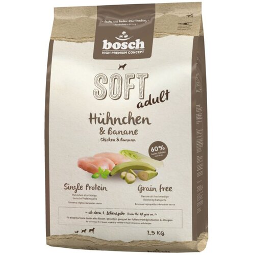 Bosch Soft pi&scaron;čanec & banana - 2,5 kg Cijene
