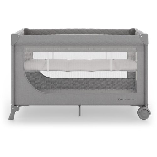 Kinderkraft PRENOSIVI KREVETAC 2U1 LEODY UP GREY Slike