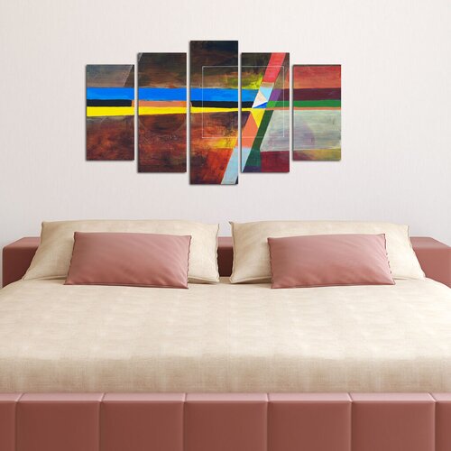 Wallity Set Slika 5ABSMDF-50, 5 Delova Cene