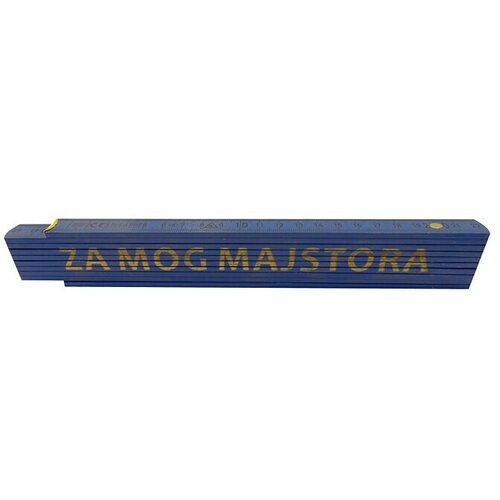 Zidarski metar (Duljina: 2 m, Natpis: Za mog majstora, Boja: Plave boje) Cijene