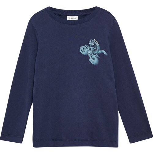 s.Oliver majica DR 2169351 NAVY F modra 128 Cene