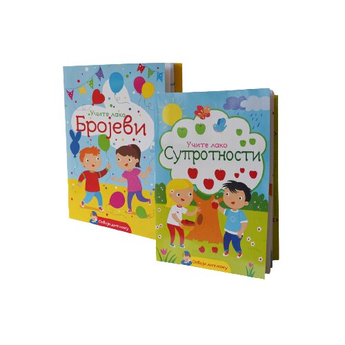 Enco Book Grupa autora - Učite lako komplet brojevi i suprotnosti Slike