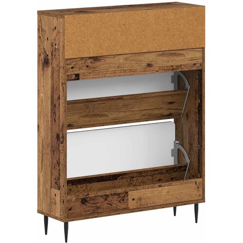  Ormar za cipele ZWOLLE 78 x 24 x 103 cm Konstruirano drvo Slike