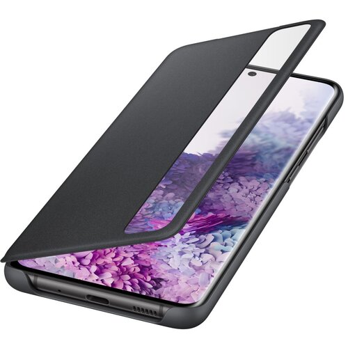Samsung Original torbica clear view ef-zg985cbe za galaxy s20 plus g985 - črna Slike