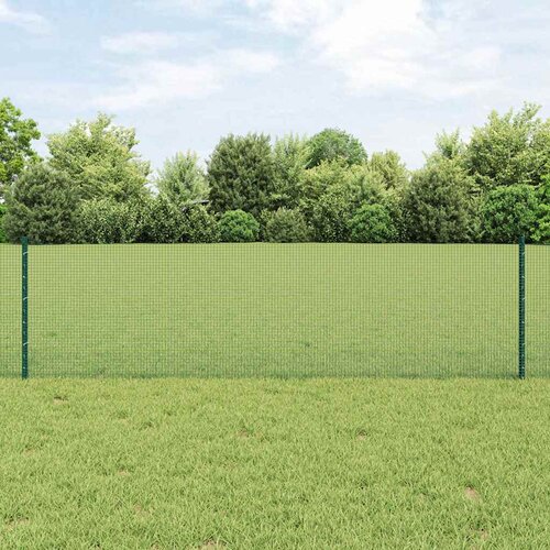  Zavarena žičana ograda s postom 10 x 0,6 m Zelena Mreža Cene