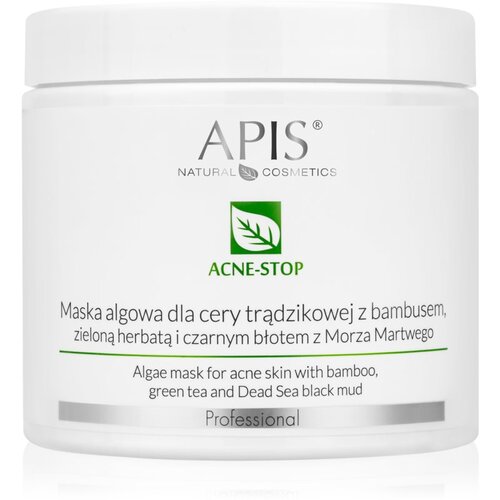 Apis Natural Cosmetics Acne-Stop Professional čistilna in mehčalna maska za mastno k aknam nagnjeno kožo 200 g Cene