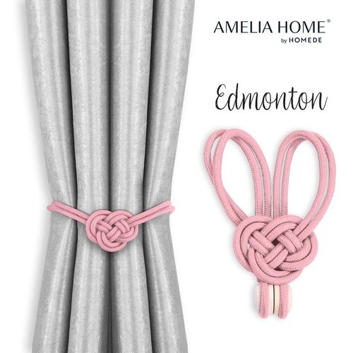  Curtains - accessories EDMONTON color powder pink ameliahome Slike