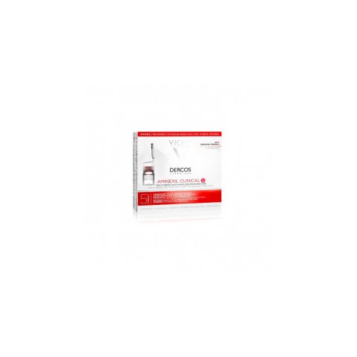 Vichy dercos Aminexil Clinical 5 njega protiv opadanja kose 21x6 ml za žene Cijene