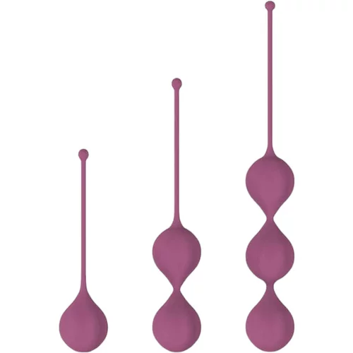 Cotoxo Belle - Komplet žogic za gekone, 3 deli (vijolična)