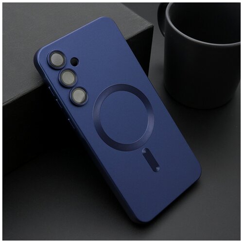  Futrola ELEGANT MAGSAFE za Samsung A556B Galaxy A55 5G plava Slike