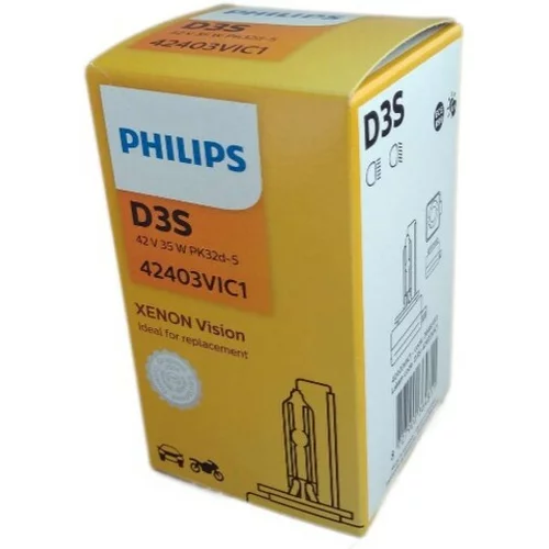 Philips zarnica D3S Vision 42V 42403VIC1 35W PK32d-5 C1