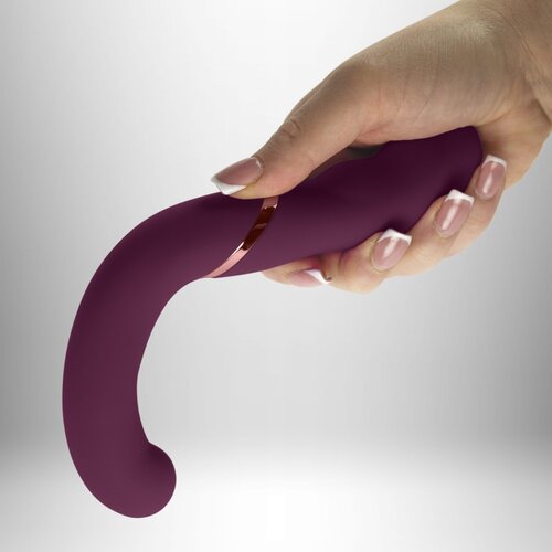 Rocks Off Ltd. ROCKS-OFF - GEMINI DUAL VIBRATOR G-SPOT CLITORIS STIMULATOR PURPLE Slike