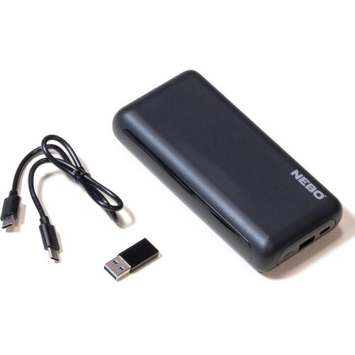 Nebo powerbank 20.000 mAh, črna Slike