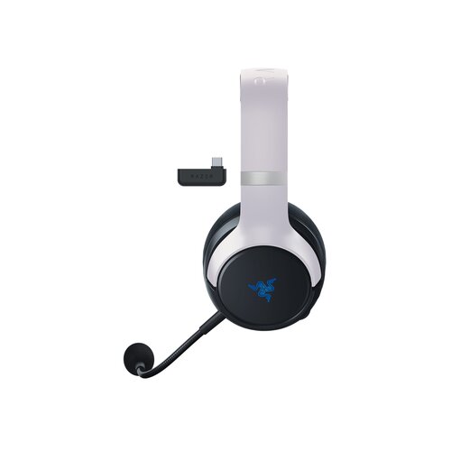 Razer Kaira Pro Hyperspeed Slu&amp;scaron;alice Bežično Obruč za glavu Igranje Bluetooth Crno, Bijelo Slike