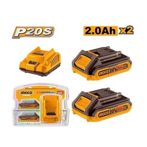 Ingco cosli250388e set punjača 2x4a ( COSLI250388E ) Cene