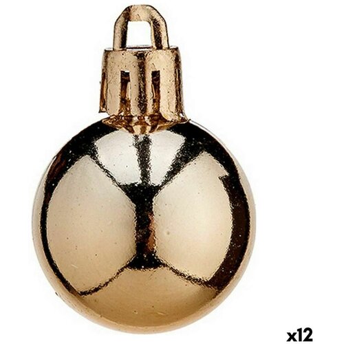  Set božićnih kuglica Bakar Plastika 3 x 4 x 3 cm (12 kom.) Slike