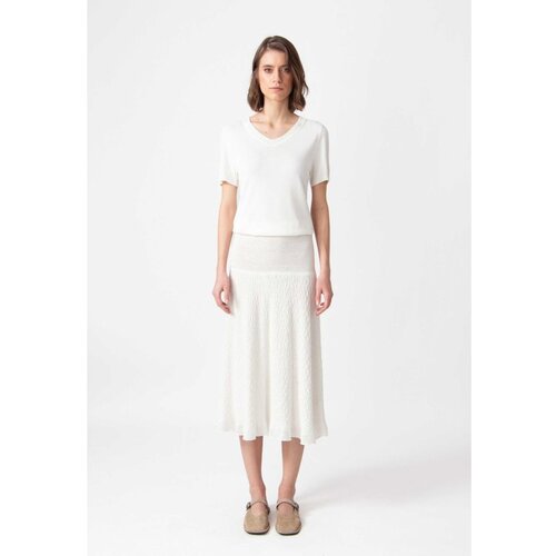 IVKO WOMAN suknja/ strukturni motiv - prljavo bela 251450.011 Cene