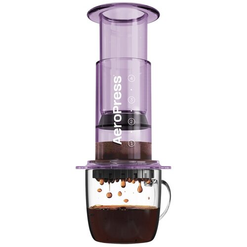 Aeropress Aparat za ručnu pripremu filter kafe Clear, Ljubičasti Cene