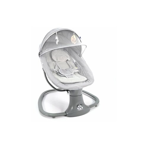 Ljuljaška za bebe winks sa adapterom i daljinskim upravljačem siva, kkb10038 Slike