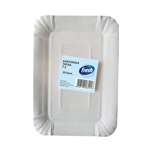 Fresh tacne kartonske bele T-3 20/1 Cene