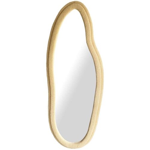  Zidno ogledalo Home ESPRIT Smeđa Baršun Scandi 60 x 4 x 160 cm Cijene