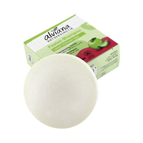 alviana naravna kozmetika trd šampon z bio jabolkom in bio aloe vero Cene
