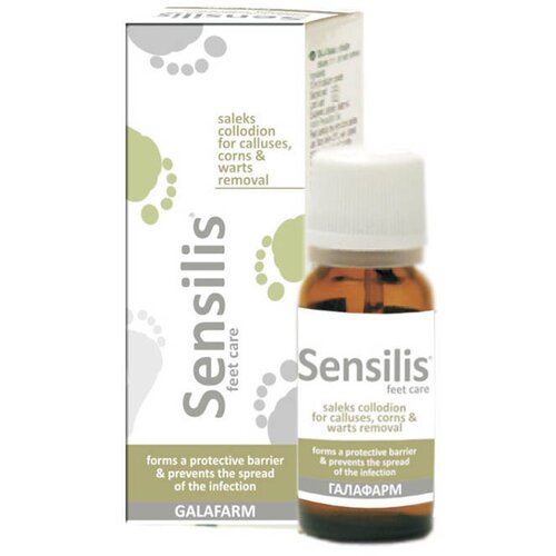 Sensilis saleks kolodijum za uklanjanje žuljeva, kurjih očiju i bradavica 10 ml Slike